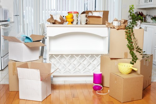 Local removals van prepared for an urgent move in Bow