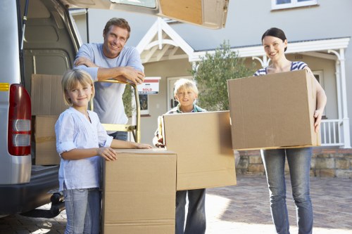 Bow property access and parking considerations for removals