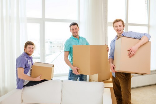 Internal review of a customer complaint during moving service assessment