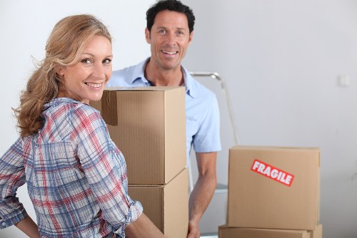 Packing and loading services for a flat move in Bow