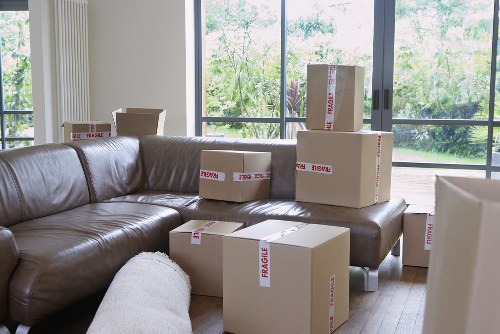 Strong cardboard boxes and wrapping supplies for moving in Bow